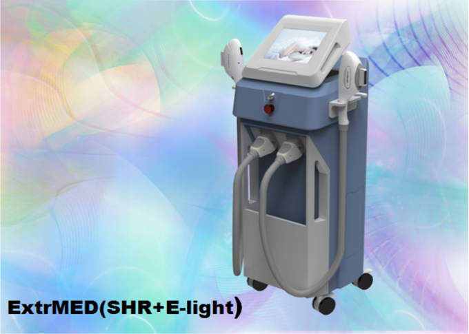 1064 nm ND Yag レーザーが付いている永久的な顔の毛の取り外しの Alexandrite IPL の美装置