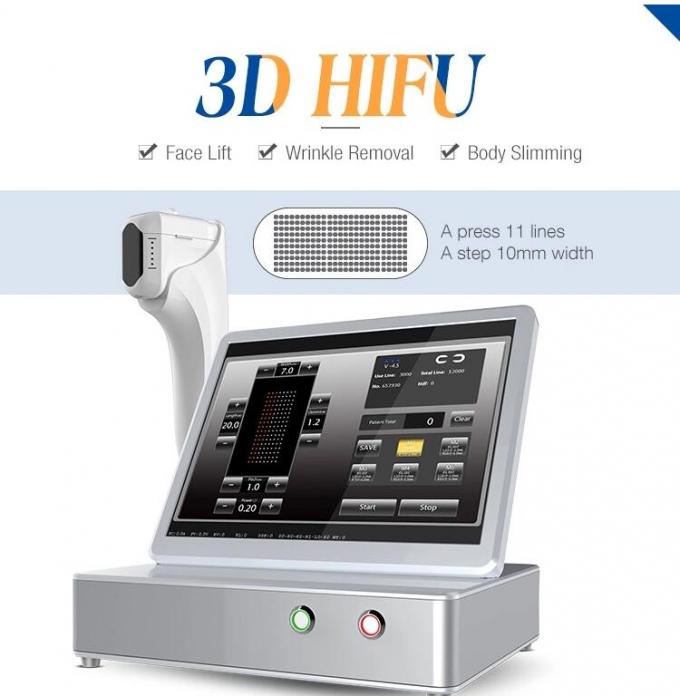 4MHz 11ライン携帯用Hifu機械/20000の打撃第2 Hifuの改築の処置